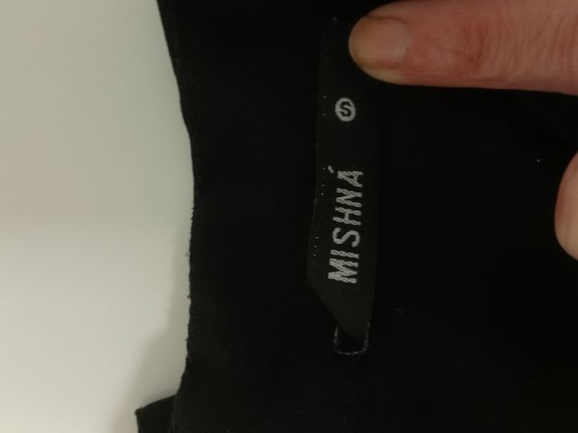 Camisa original negra talla S