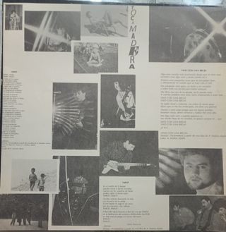 Disco de vinilo original de 1986