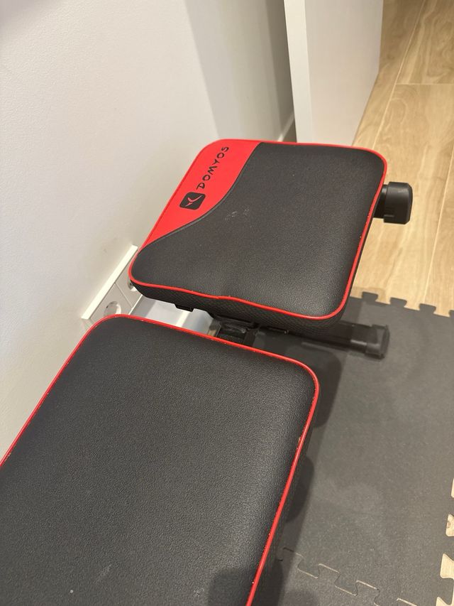 Banco pesas Decathlon