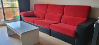 Sofá de 3 plazas + Reposapiés ALGO NEGOCIABLE