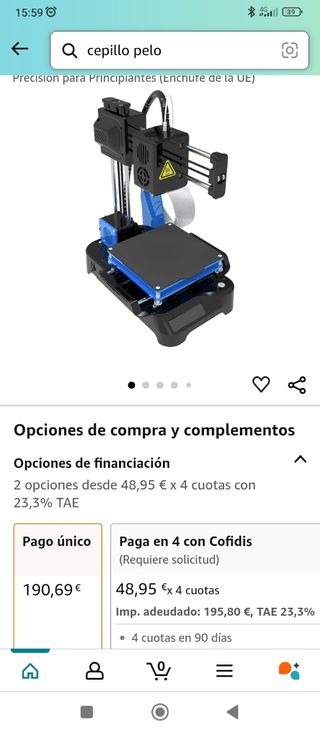 Mini impresora 3D