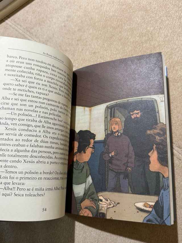 As flores radioactivas libro