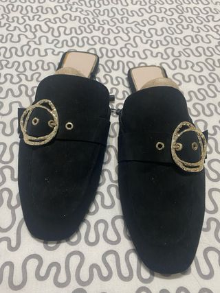 Sandalias zuecas Zara talla 40