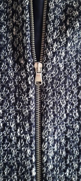 Abrigo 3/4 de punto. Zara basic