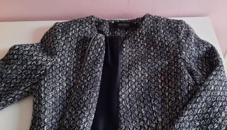 Abrigo 3/4 de punto. Zara basic