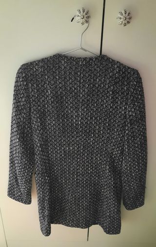 Abrigo 3/4 de punto. Zara basic