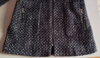 Abrigo 3/4 de punto. Zara basic