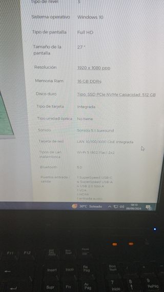 ORDENADOR SOBREMESA HP