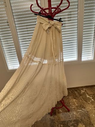 Falda larga vintage Talla S