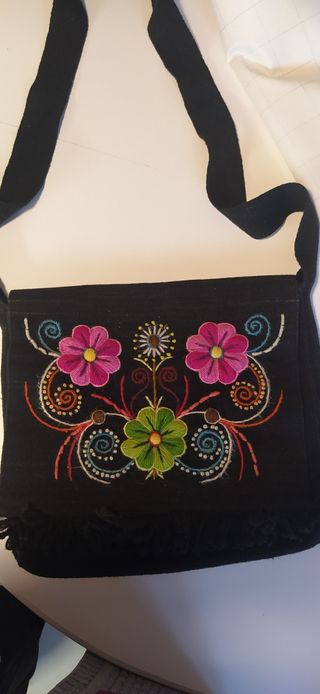 Bolso bandolera negro