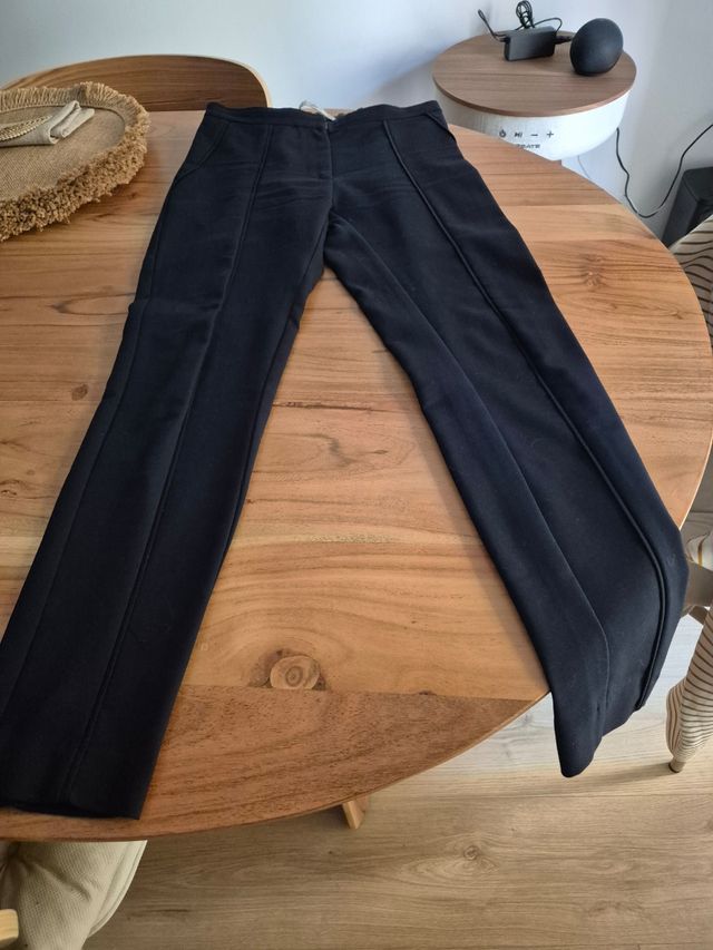 Pantalon azul Marino, talla 36, Mango