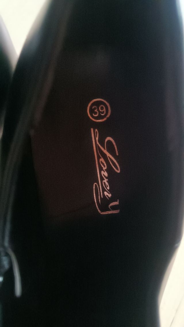 Zapatos tacón, talla 39