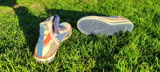 Zapatillas tobilleras tipo Converse, número 36