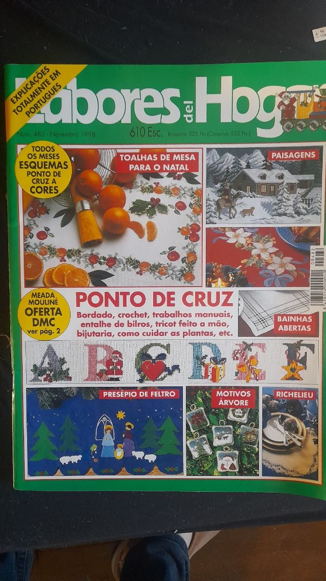 Revistas ponto cruz