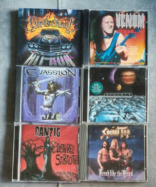 Lote CDs Heavy Metal 