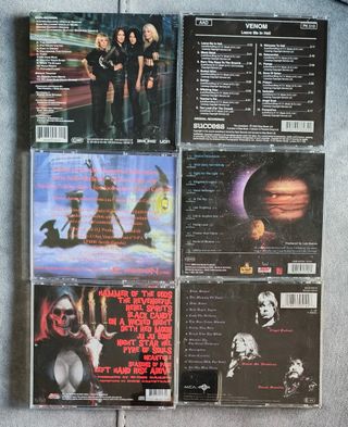 Lote CDs Heavy Metal 