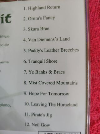 CD Celtic Spirit - Música Celta