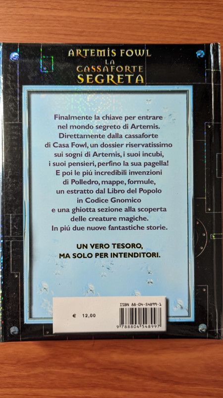 La cassaforte segreta. Artemis Fowl