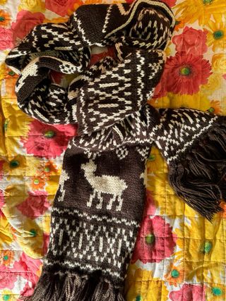 Sciarpa in lana/Bufanda de lana