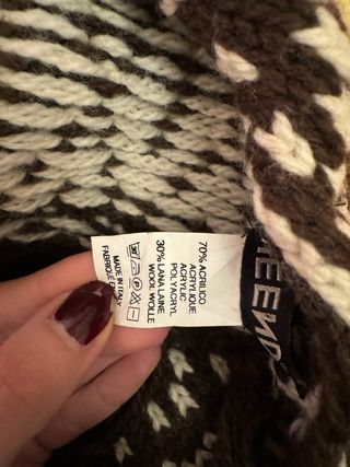 Sciarpa in lana/Bufanda de lana