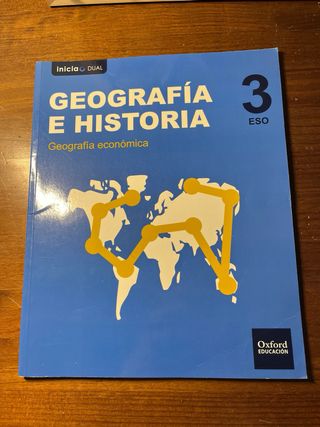 Libro Geografía e Historia 3º ESO