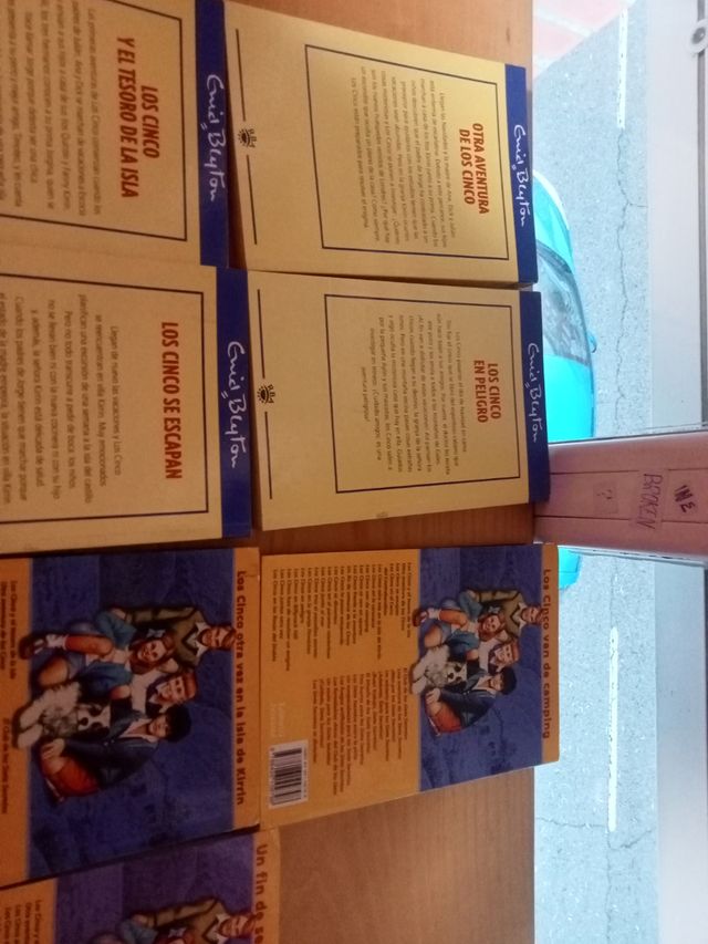 Lote libros " Los Cinco" Enid Blyton