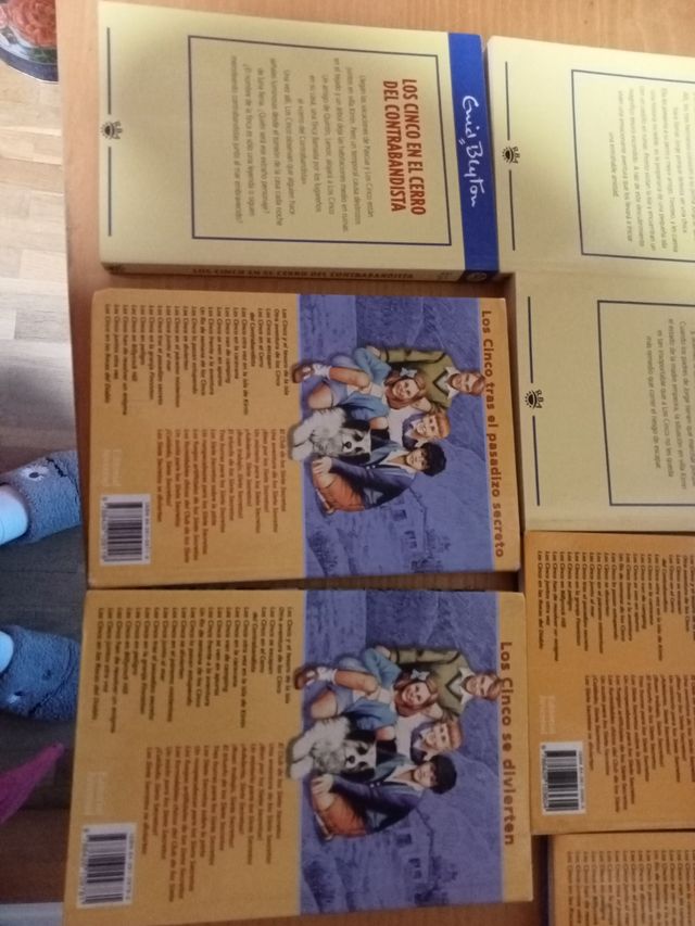 Lote libros " Los Cinco" Enid Blyton