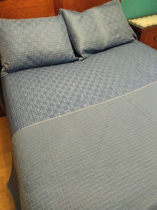 Colcha de cama.
