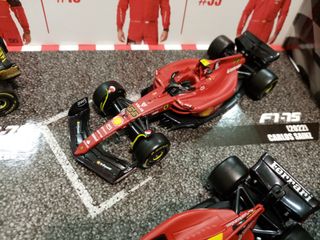 MODELLINI AUTO FERRARI FI SET RECING SCALA 1:43