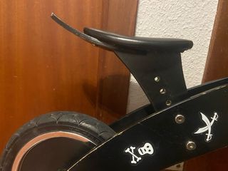 Bicicleta madera sin pedales
