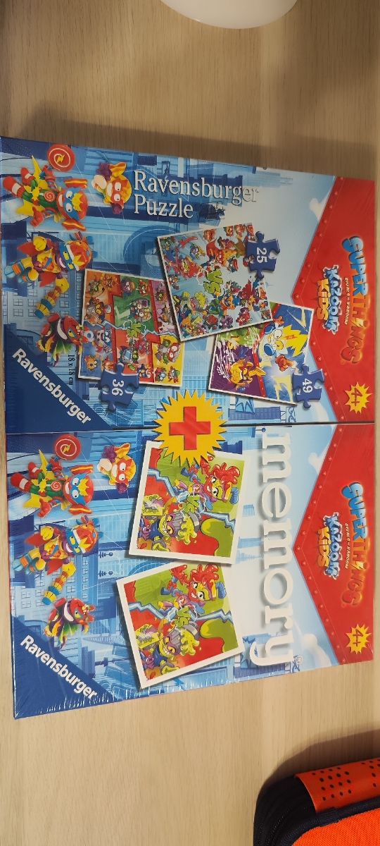 Puzzle y memory Superzings