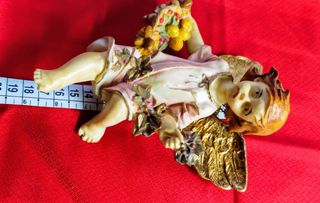  Angelitos pintados con pan de Oro 19 euros los 6