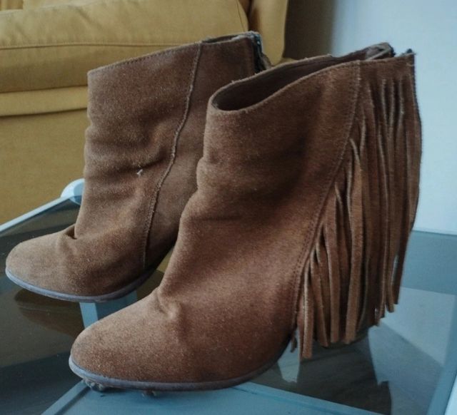 Botines marrones talla 40