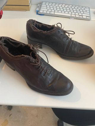 Zapatos cordones mujer Pedro Garcia