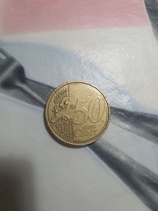 Moneda 50 centimos de Euro Malta 2008