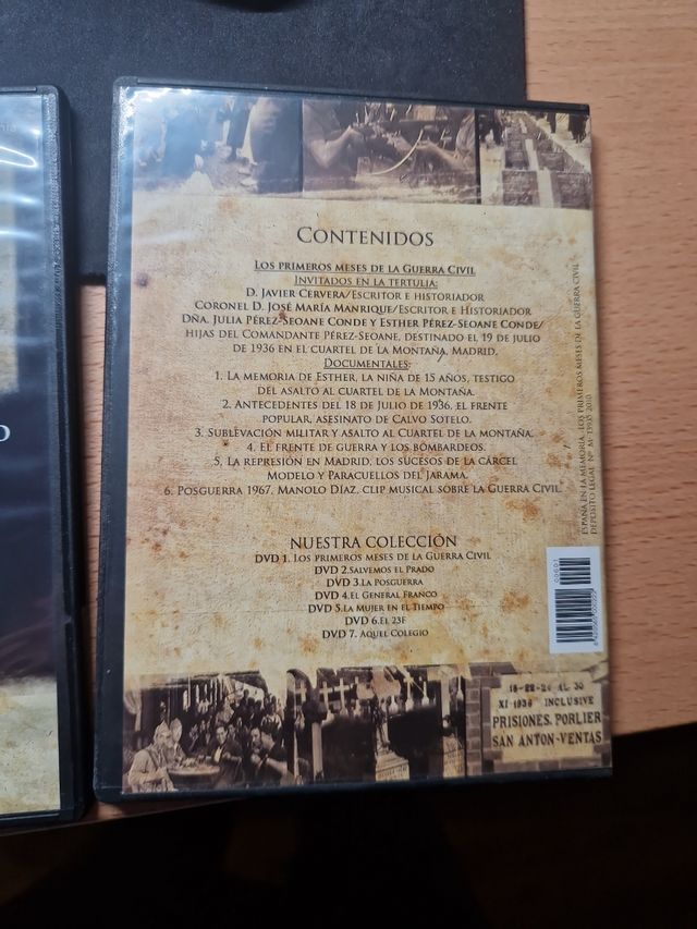 Colección DVD "España en la Memoria" números 1-32