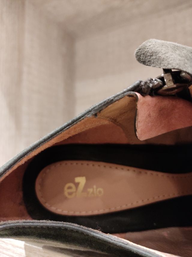 Zapatos abotinados T.39