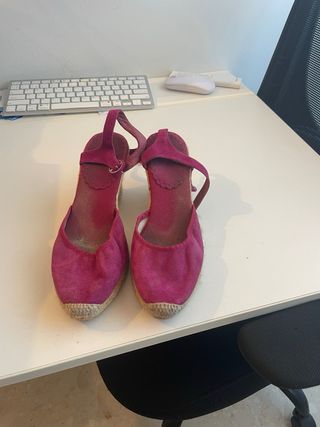 Alpargatas ante fucsia marca ras