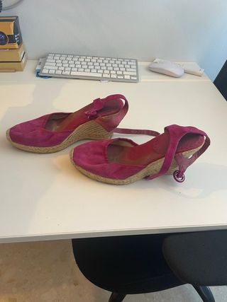 Alpargatas ante fucsia marca ras
