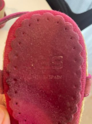 Alpargatas ante fucsia marca ras