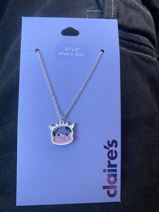 Collana con giondolo a forma di mucca