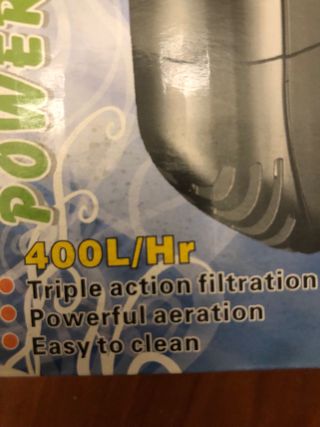 Filtro acuario