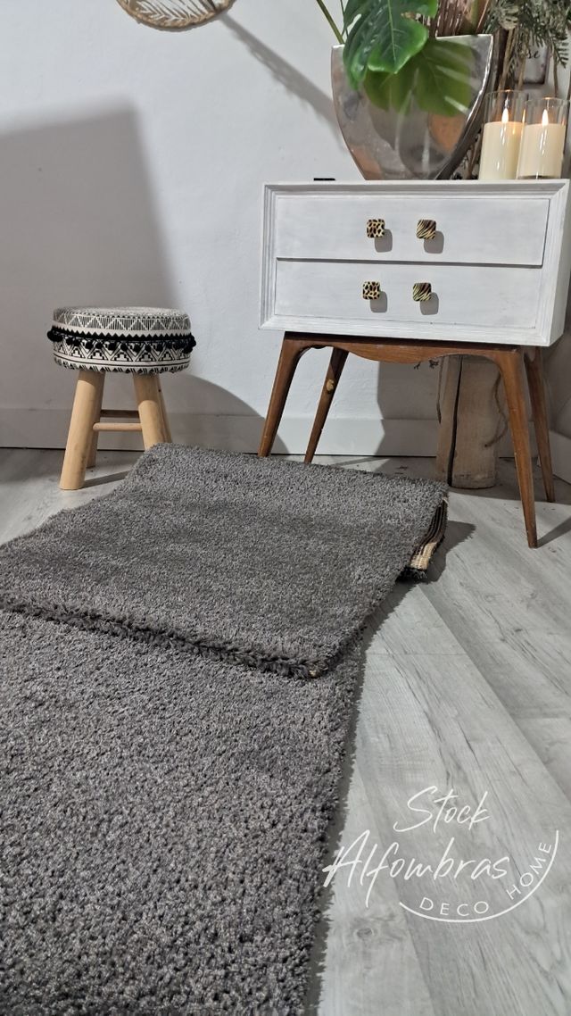 2 tappeti 60x110 capelli grigi