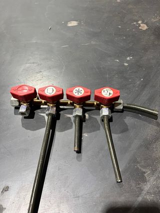 Valvula llave corte gas autocaravana 