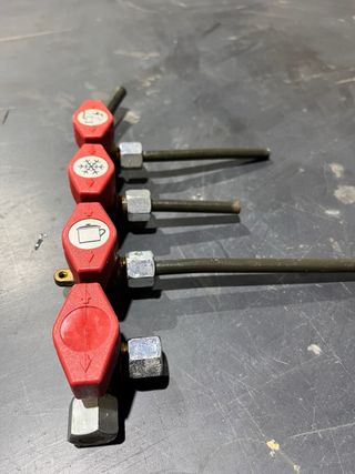 Valvula llave corte gas autocaravana 
