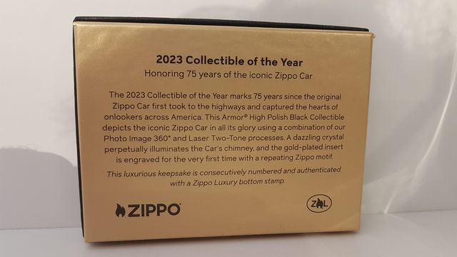 ZIPPO CAR 25TH ANIVERSARIO