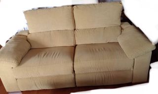 Sofa 3 plazas, motor, USB