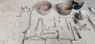 Conjunto o lote de antigüedades 