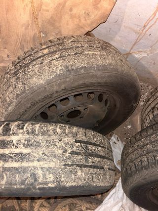 Ruedas 195/65 R15 montadas megane 3