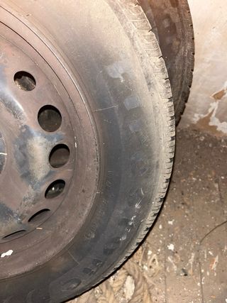 Ruedas 195/65 R15 montadas megane 3